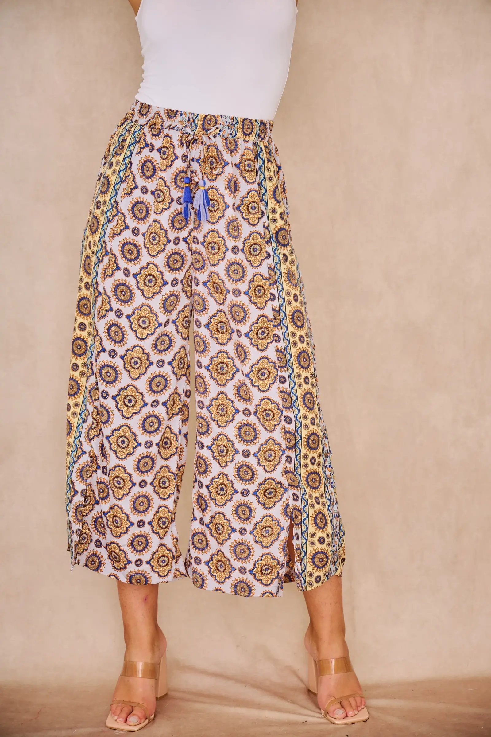 2095 Flydende silke bukser - Orice for engroshandel på Faire2