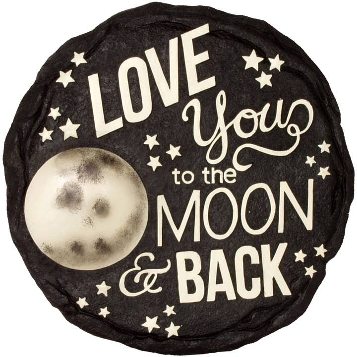 Moon and Back Stepping Stone for wholesale by Spoontiques, Inc