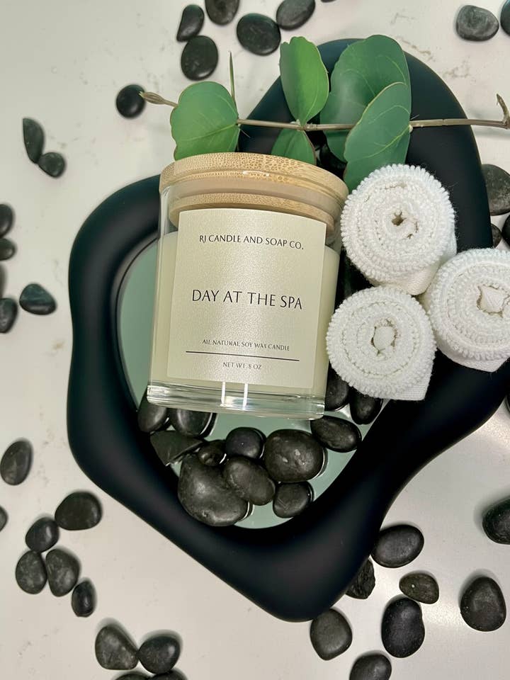 Day at the Spa - Soy Wax Candle for wholesale by RJ Candle and Soap Co.