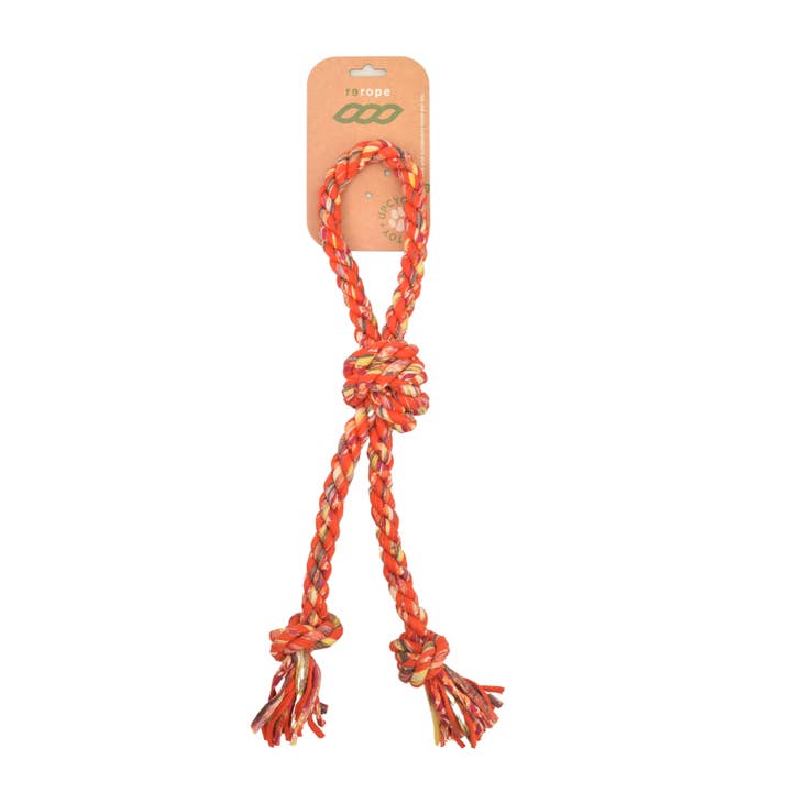 Shreds + rerope - Vendita all'ingrosso Giocattolo di corda - Cani - ReRope - Giocattolo per cani ad anello riciclato, 3 misure (assortimento da 10 pezzi)12