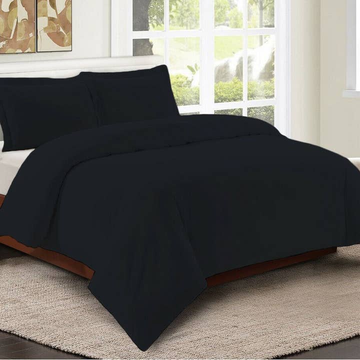Cypress Linen / Bluff City Bedding - Wholesale Bedding Set - Duvet Cover Set Super Soft Egyptian Comfort 1800 Count 3 Piece for Comforter10