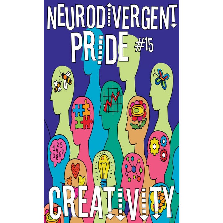 Microcosm Publishing & Distribution - Wholesale Magazine - Neurodivergent Pride #15: Creativity (Zine)