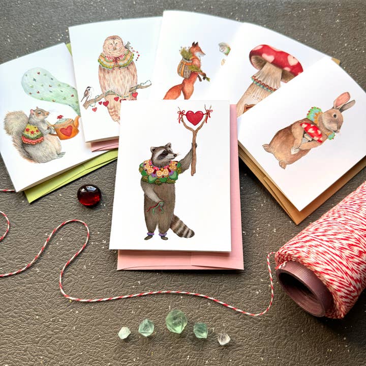 Lovely Messages - Small Card Pack for wholesale by Polanshek of the Hills