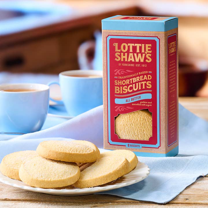 All Butter Shortbread Round Biscuits for wholesale by Lottie Shaw's