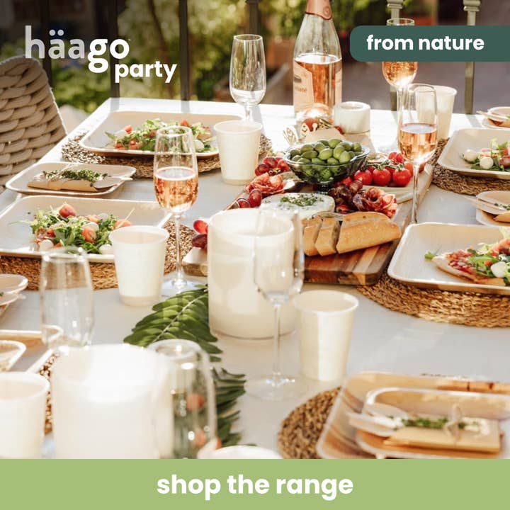 Häago - Wholesale Disposable Servingware Set - 200 Biodegradable PLA Forks