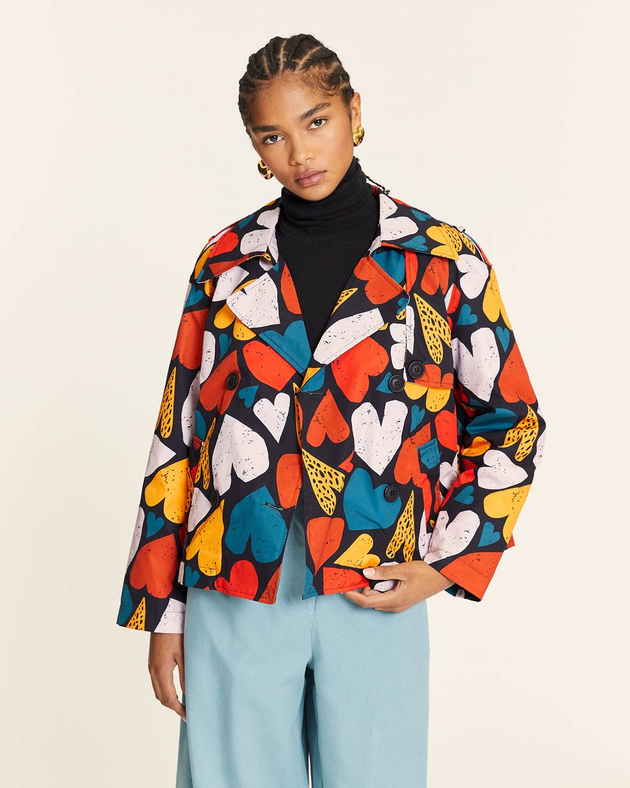 Pepaloves - Wholesale Jacket - Women's - Chaqueta corazones forro acolchado