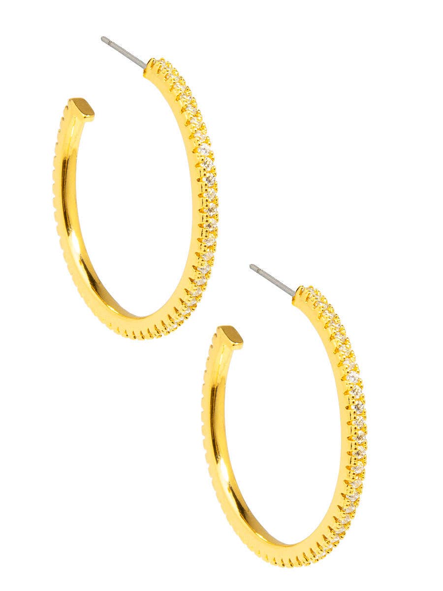 rho - Vente Créoles - Boucle d'oreille créole PAVž de taille moyenne0