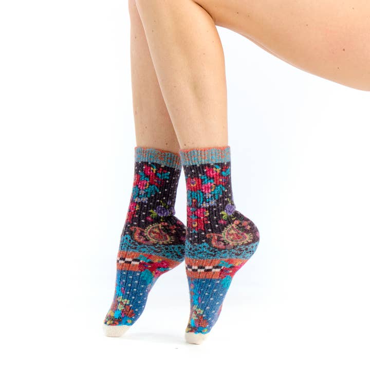 Garden looped sock - size 36/41 for wholesale by Dub & Drino