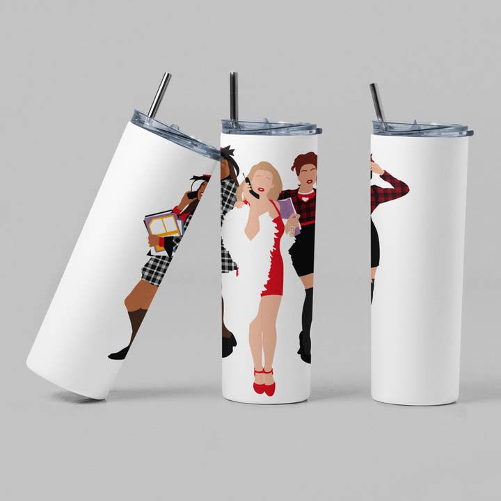 Clueless Retro Movie Inspired Tumbler for wholesale by The Geek Boutique