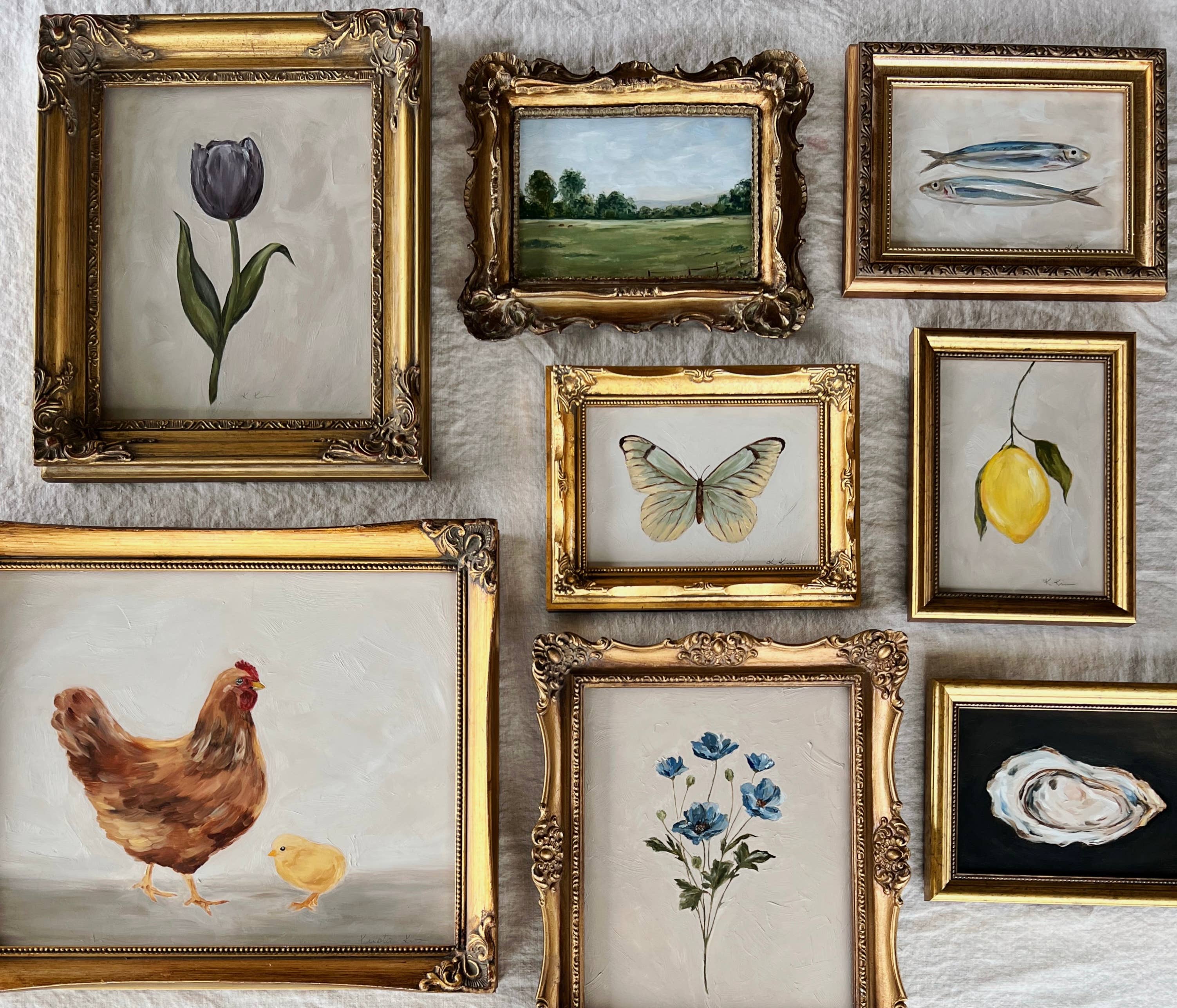 Krista Kim Studio - Wholesale Art print - SARDINES II - Art Print (unframed)   5