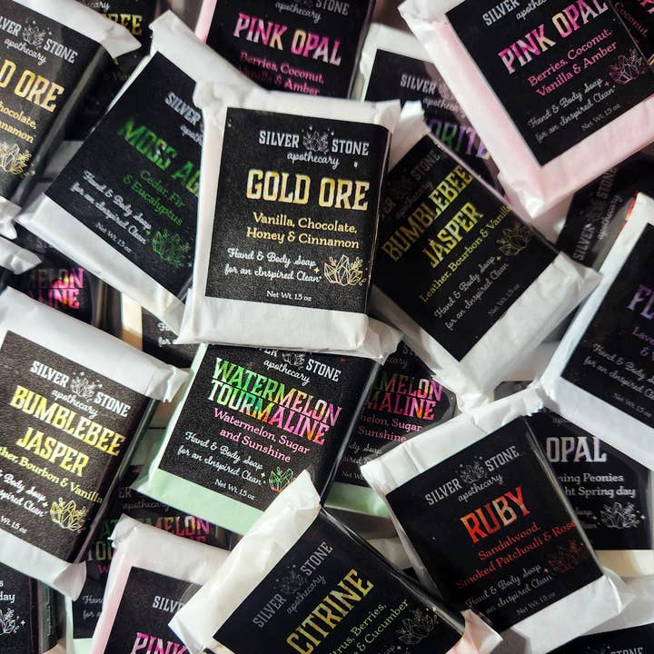Silver Stone Apothecary - Wholesale Bar Soap - Mini Hand and Body Soaps