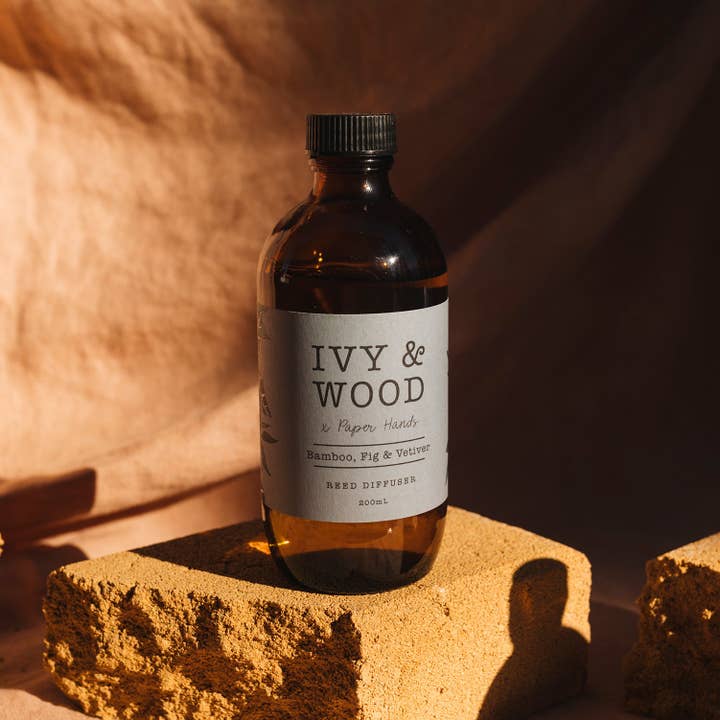 Ivy & Wood - Wholesale Reed diffuser - Botanical: Bamboo, Fig & Vetiver Reed Diffuser2