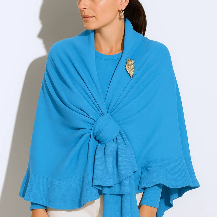 J'envie - Vendita all'ingrosso Stola - Donna - Il Wrap con Volant della Domenica13