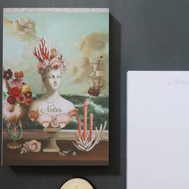 JANET HILL STUDIO - Wholesale Notepad - 'The Gods' Tear-away Notepad2