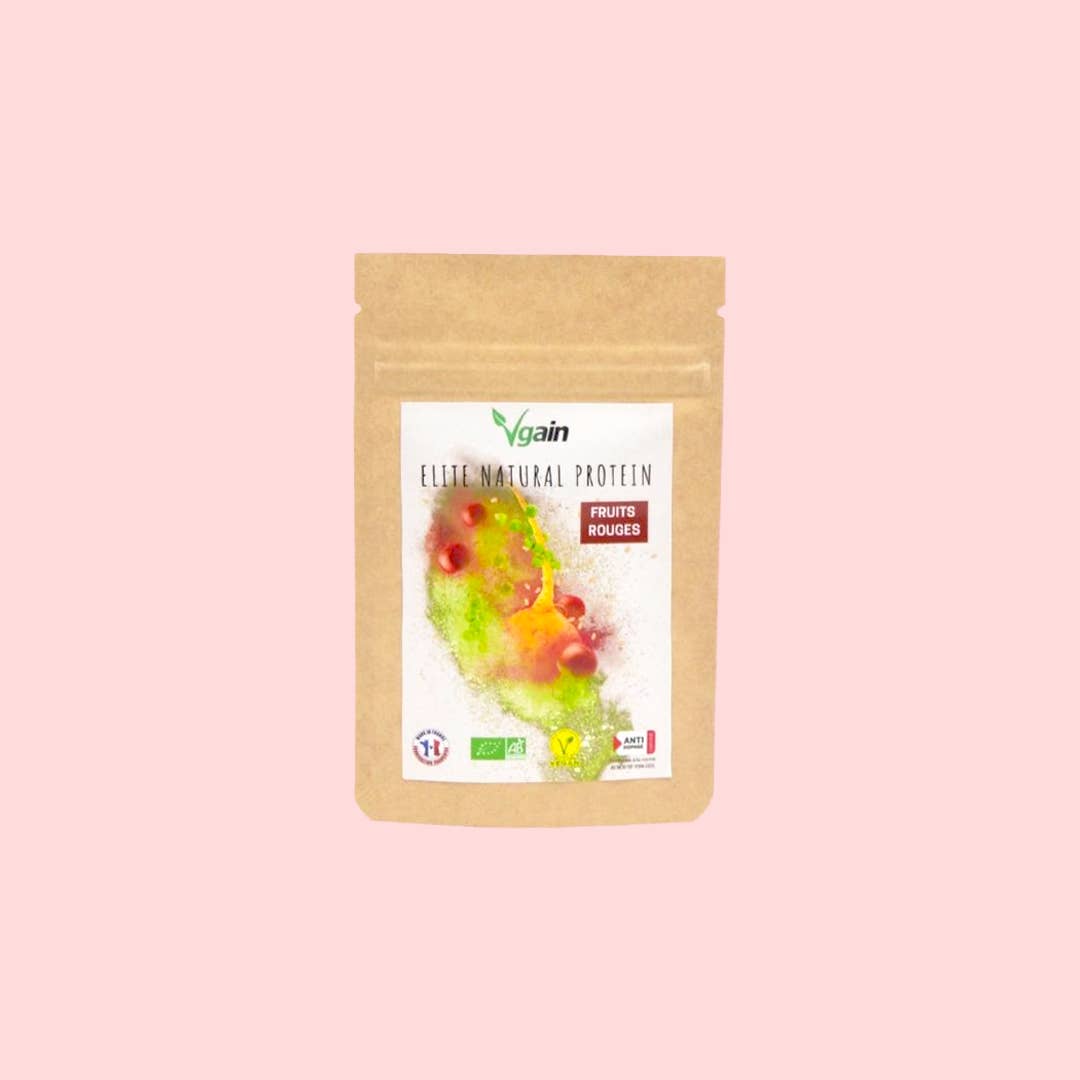 VGAIN - Wholesale Protein/Superfood Powder - Elite Natural Protein//Red Fruit Flavour/ Monodose