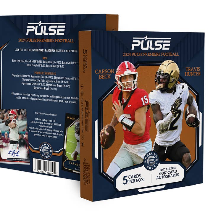 2024 Pulse Premiere Football-4 On Card Autos/Box
for wholesale by Pulse Trading Cards