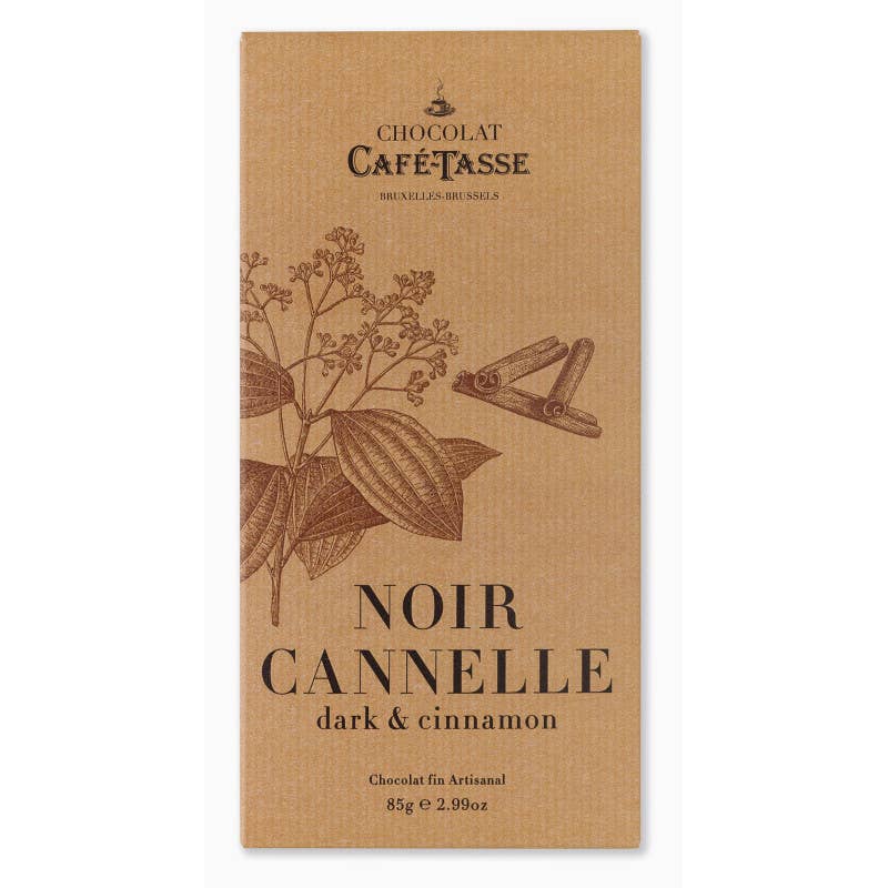Café-Tasse - Wholesale Chocolate - Black & Cinnamon (tablet, per 12)1