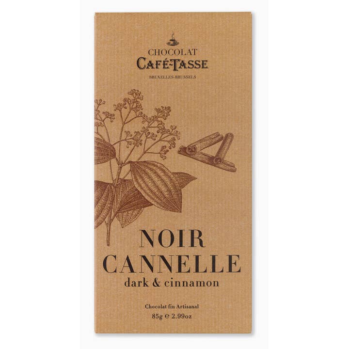 Café-Tasse - Wholesale Chocolate - Black & Cinnamon (tablet, per 12)1