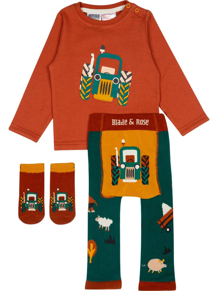 Blade and Rose Limited – wholesale Clothing set – Baby – Rustic Farmyard Collection6