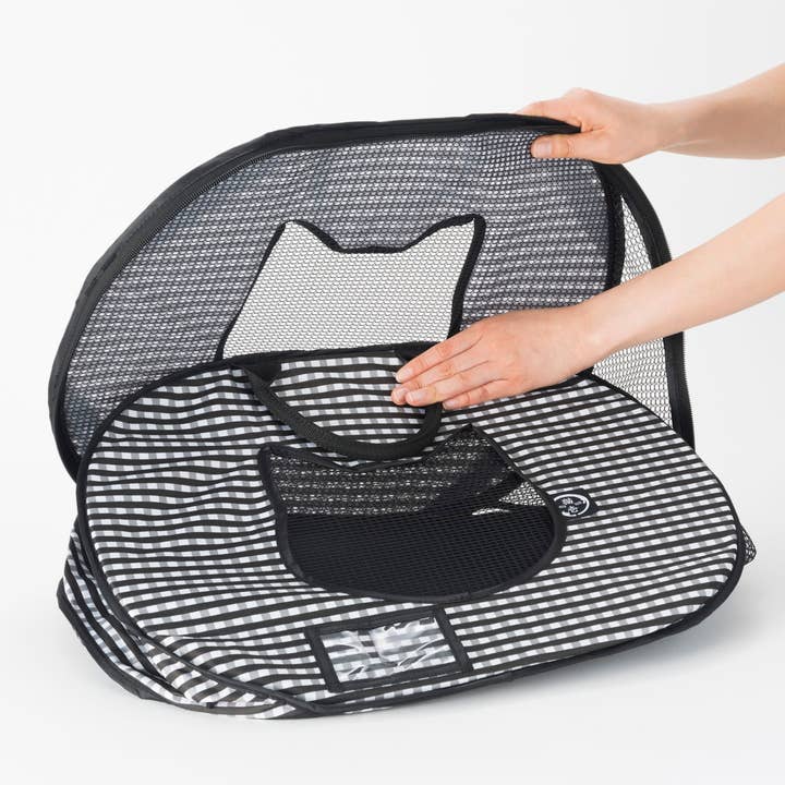 MOON-X USA, INC. - Wholesale Pet Carrier - Cat - Ultralite Pop-up Cat Carrier (Black)4