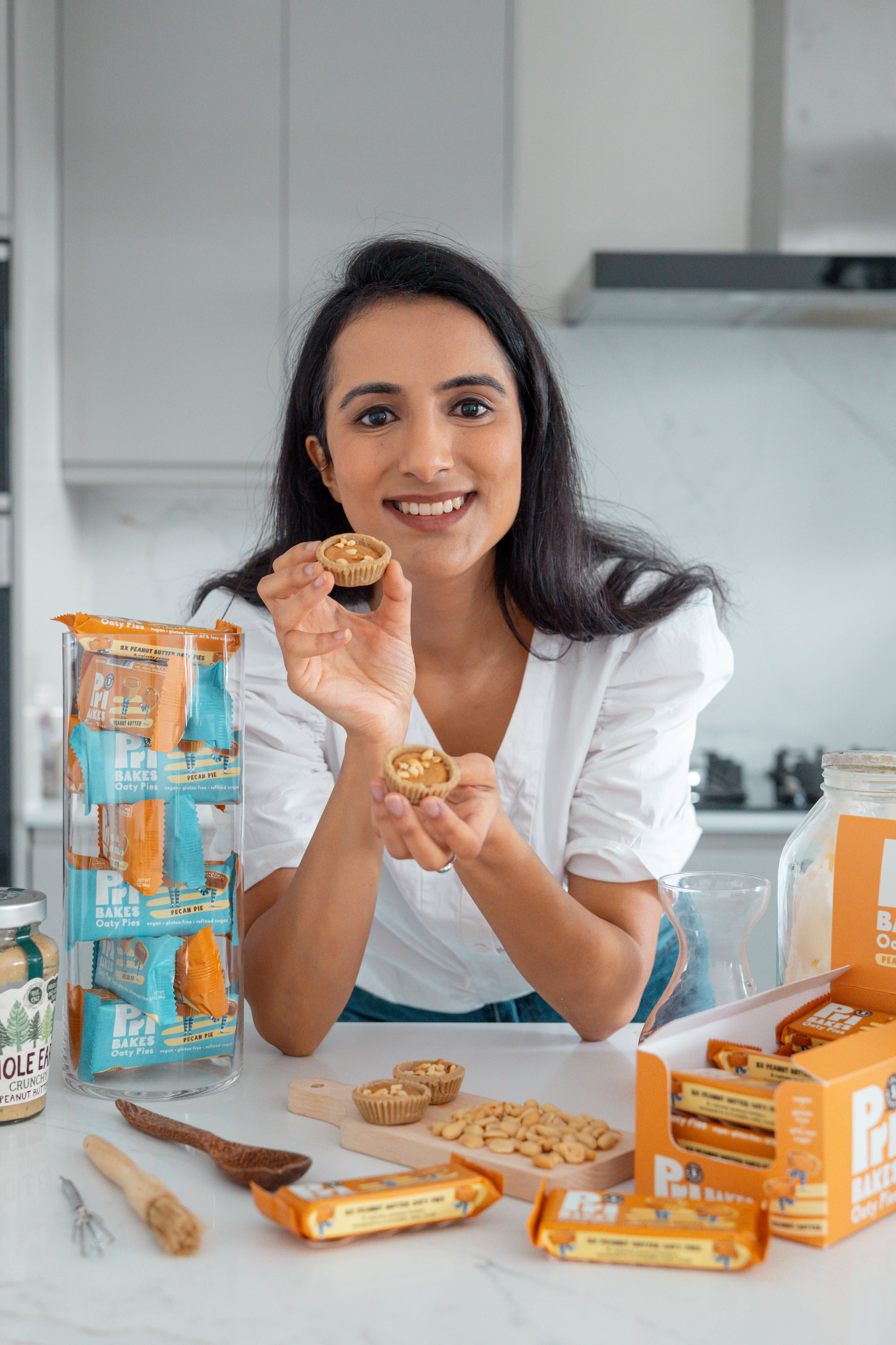 Pri Bakes – wholesale Snack bar – Healthy Vegan Snacks, Peanut Butter Oaty Pies2