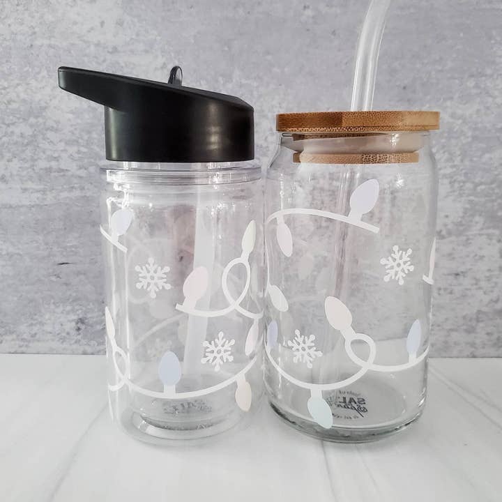 Salt and Sparkle - Vente Verre/tasse - Lumières de Noël changeantes de couleur