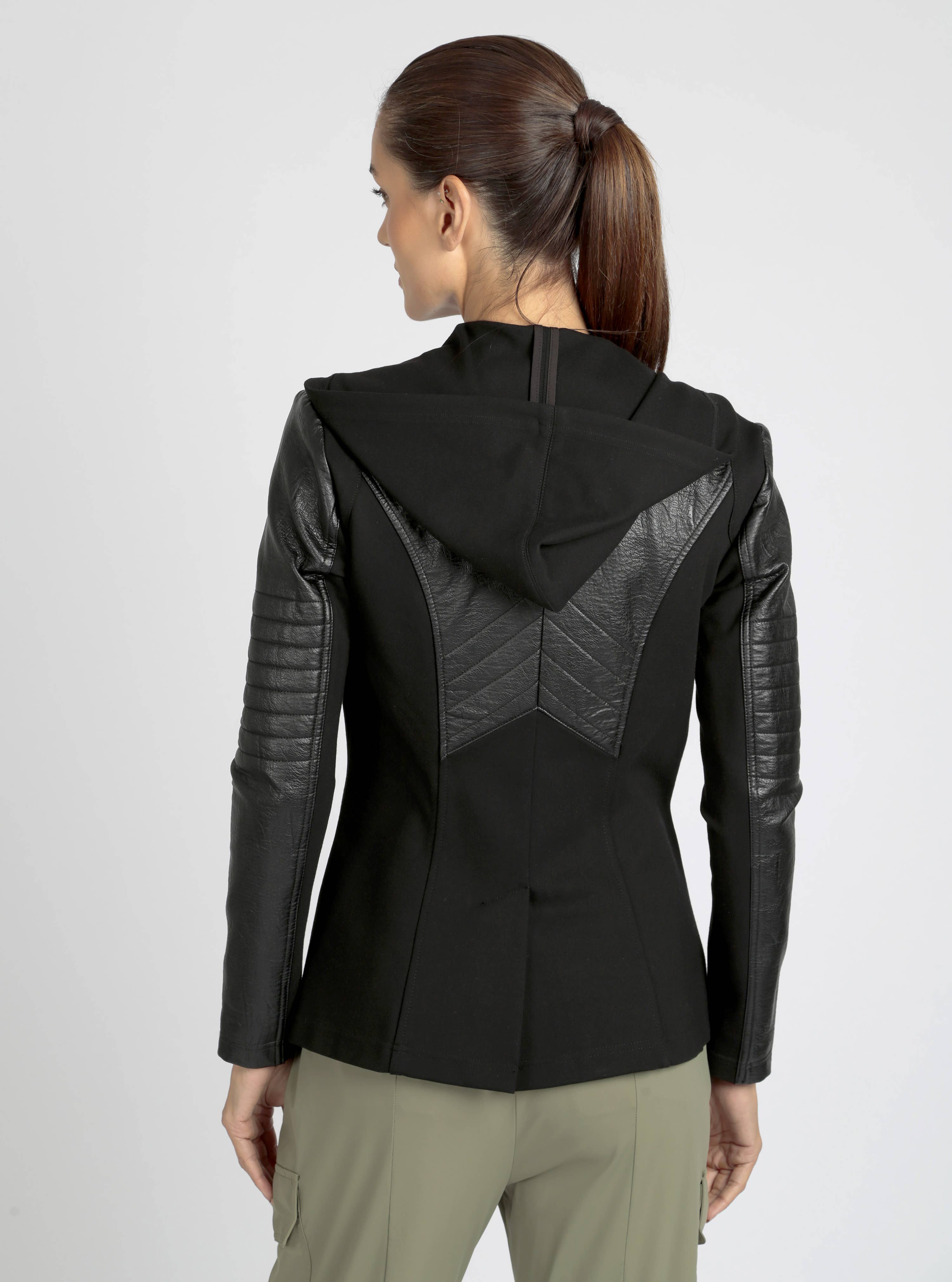 Svart Kavaj med huva - Svart för wholesale på Faire5