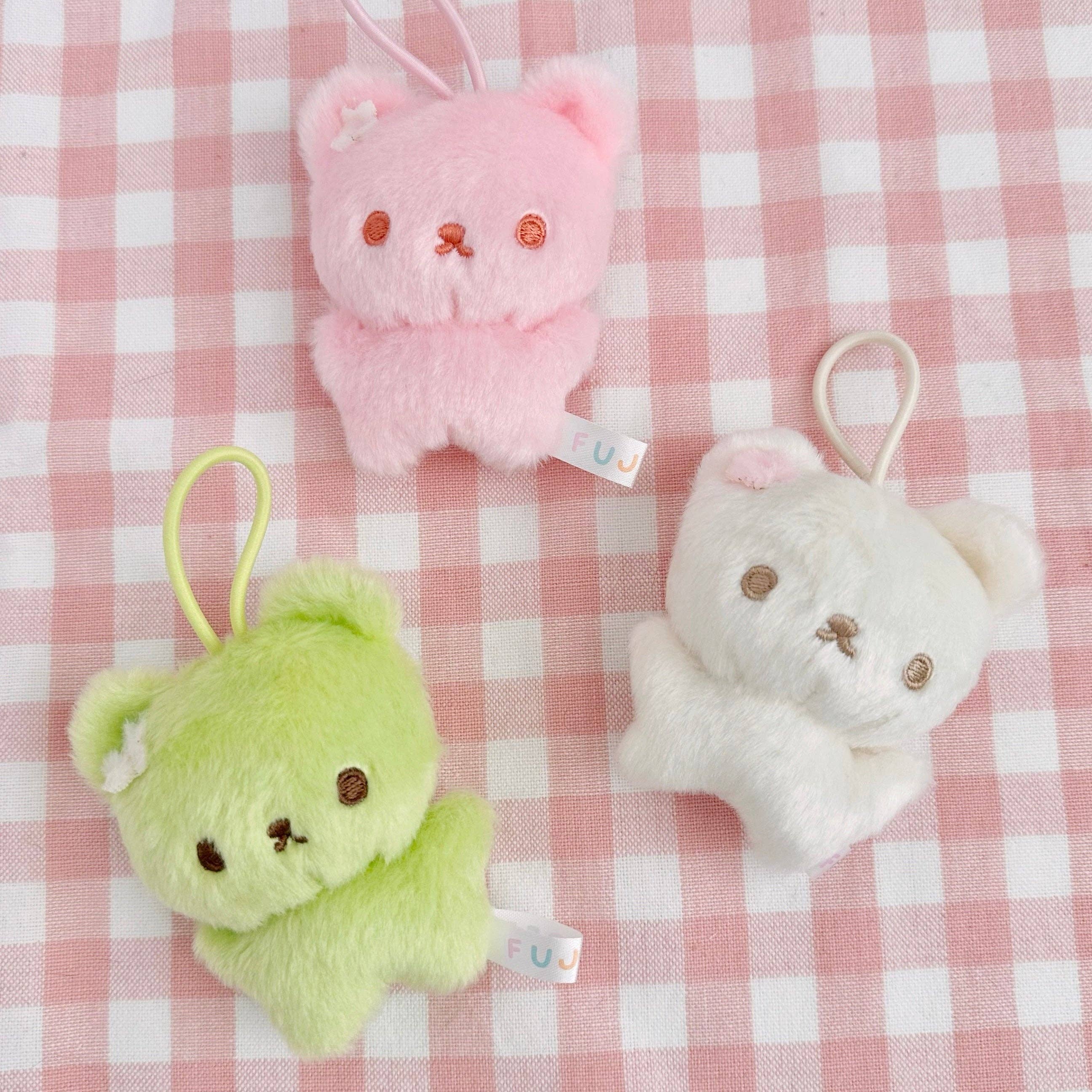 Fujibee – wholesale Keychain – Women's – Matcha Mochi Bear Plush Keychains2