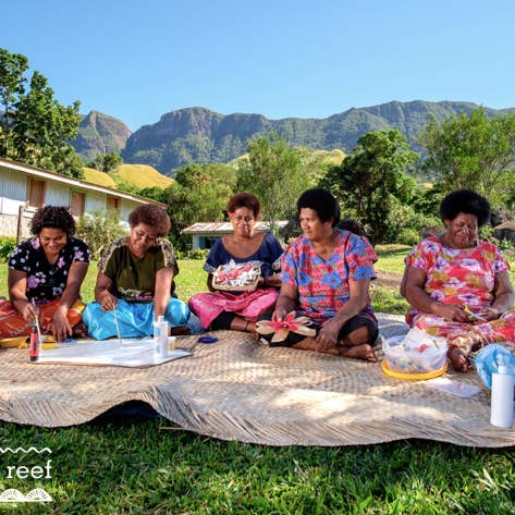 Rise Beyond the Reef – wholesale Ornament set – Masi Flower Holiday Ornaments - Holiday Trio Set of Three (3)4