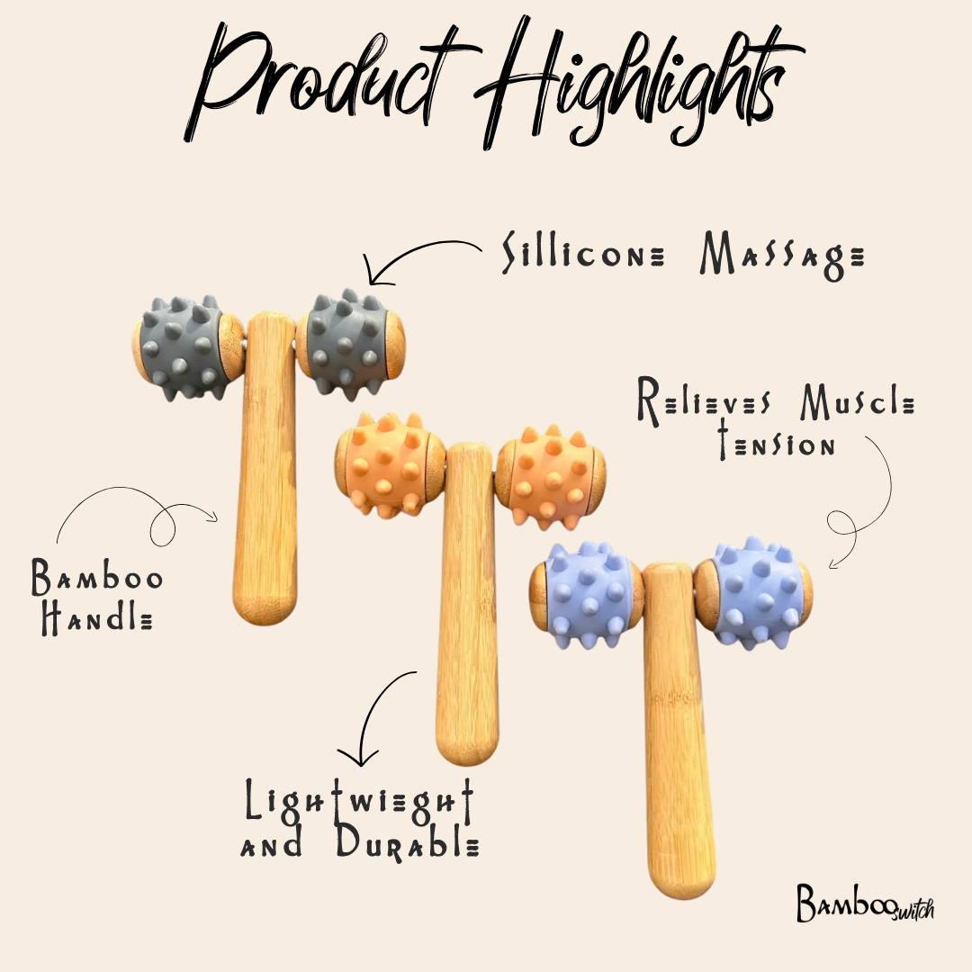 Bamboo Switch - Wholesale Body massager - Bamboo Body Rolling Massage Tool | Faire Market Bestseller9
