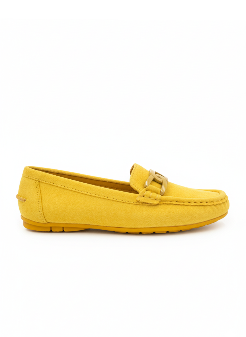 CEREZA - Wholesale Loafers - Women's - Mocasin Loafers with decorative chain2