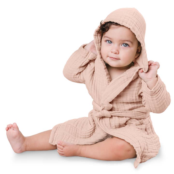 Comfy Cubs - Wholesale Robe - Kids - Muslin Bath Robe for Kids by Comfy Cubs