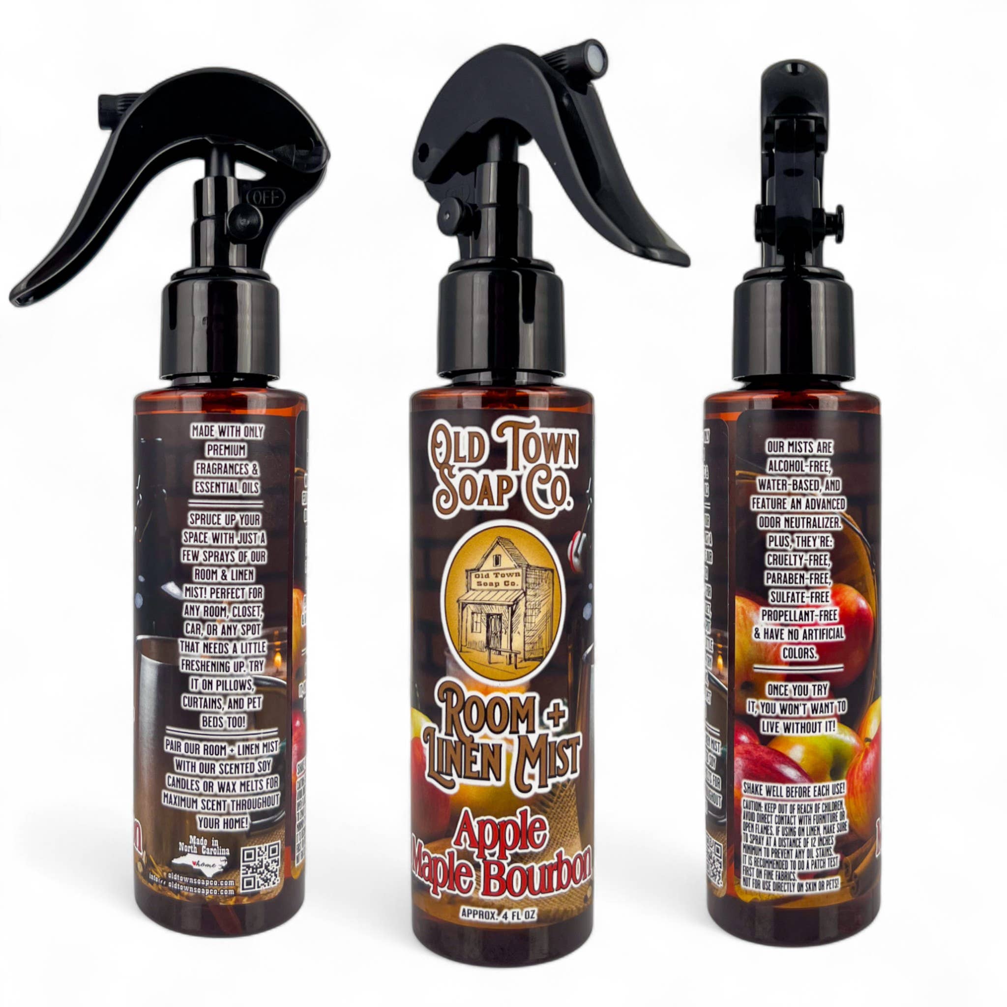 Old Town Soap Co. - Vendita all'ingrosso Spray per tessuti e ambienti - Room + Linen Mist - 14 Fragranze - Rinfresca la tua stanza1