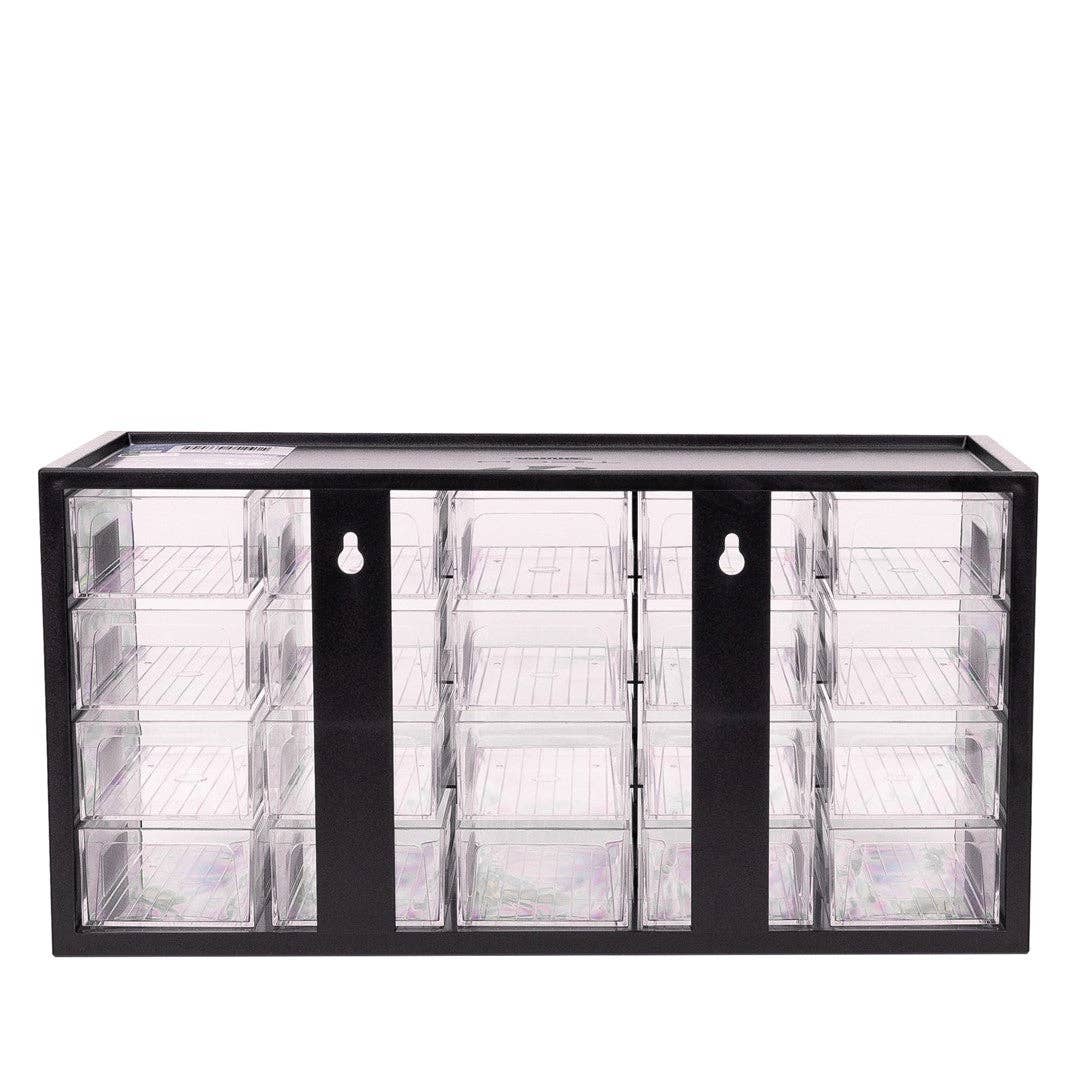 S&U FairTrade UG - Wholesale Drawer Organizer - M-TECH drawer organizer with 12+24V bulbs black2