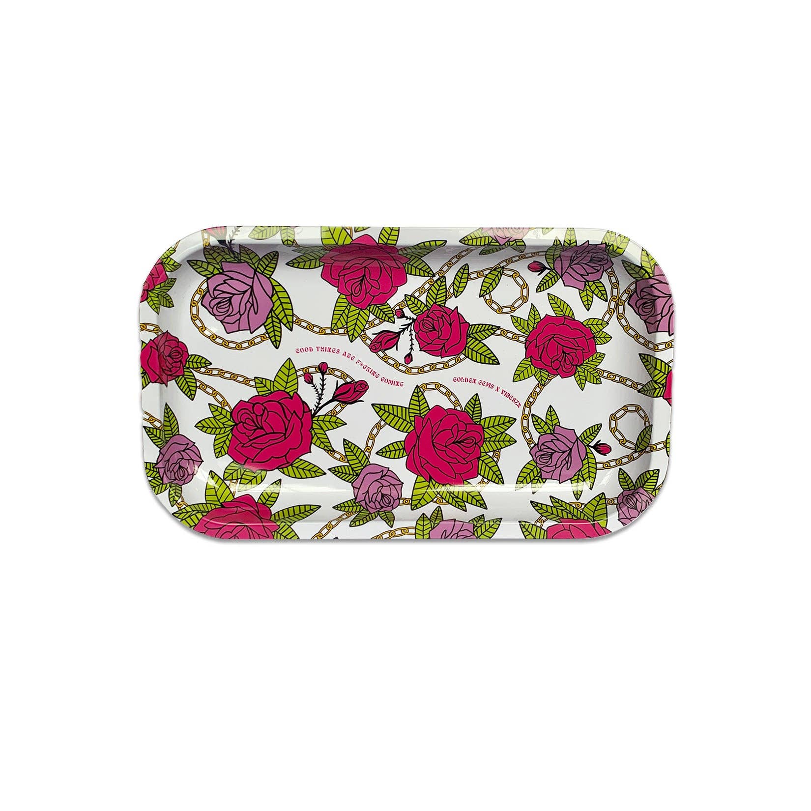 Golden Gems - Wholesale Decorative Tray - Good Things are Fucking Coming Medium Tray