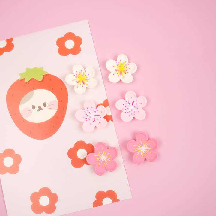 Sakura Flower Magnet Set for wholesale by Mini Story Co