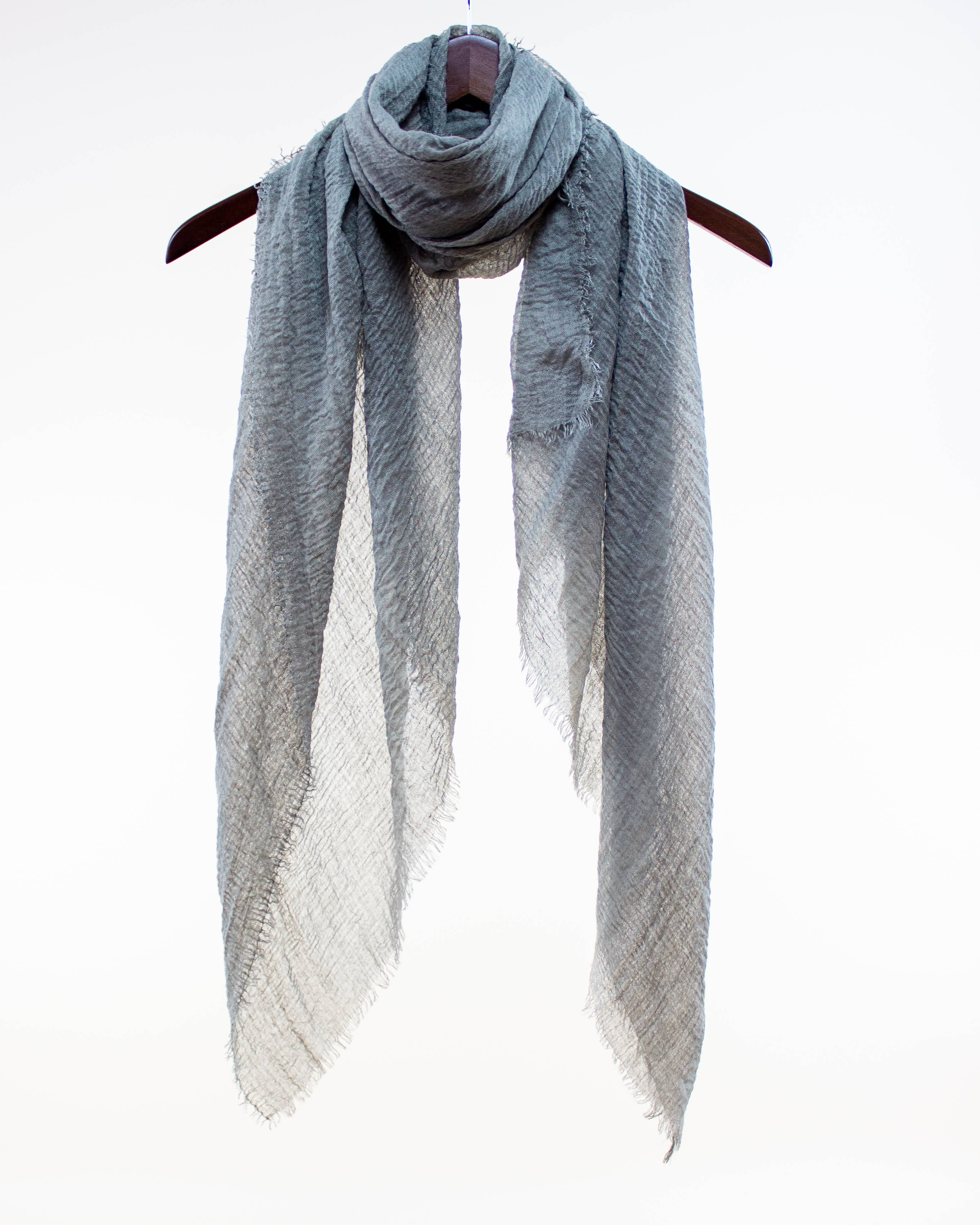 Original USA - Vente Écharpe – femme - Écharpe en coton transparent3