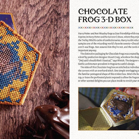 Insight Editions - #1 Pop Culture Publisher - Vente Livre sur l'artisanat, les loisirs créatifs et le bricolage - Harry Potter : le livre officiel du point de croix de Poudlard4
