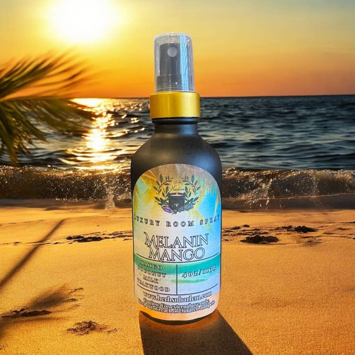 Melanin Mango Rumspray for engroshandel hos Herbs n’ Harlem