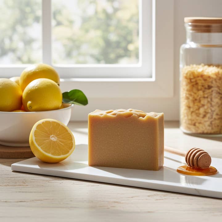 Mellow Suds - Wholesale Bar Soap - Lemon & Honey Soap1