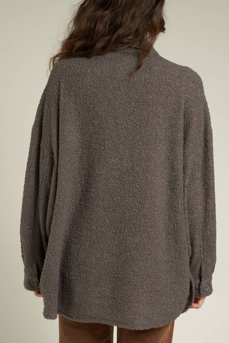 En Crème - Vente Veste – femme - Veste en fourrure oversize14