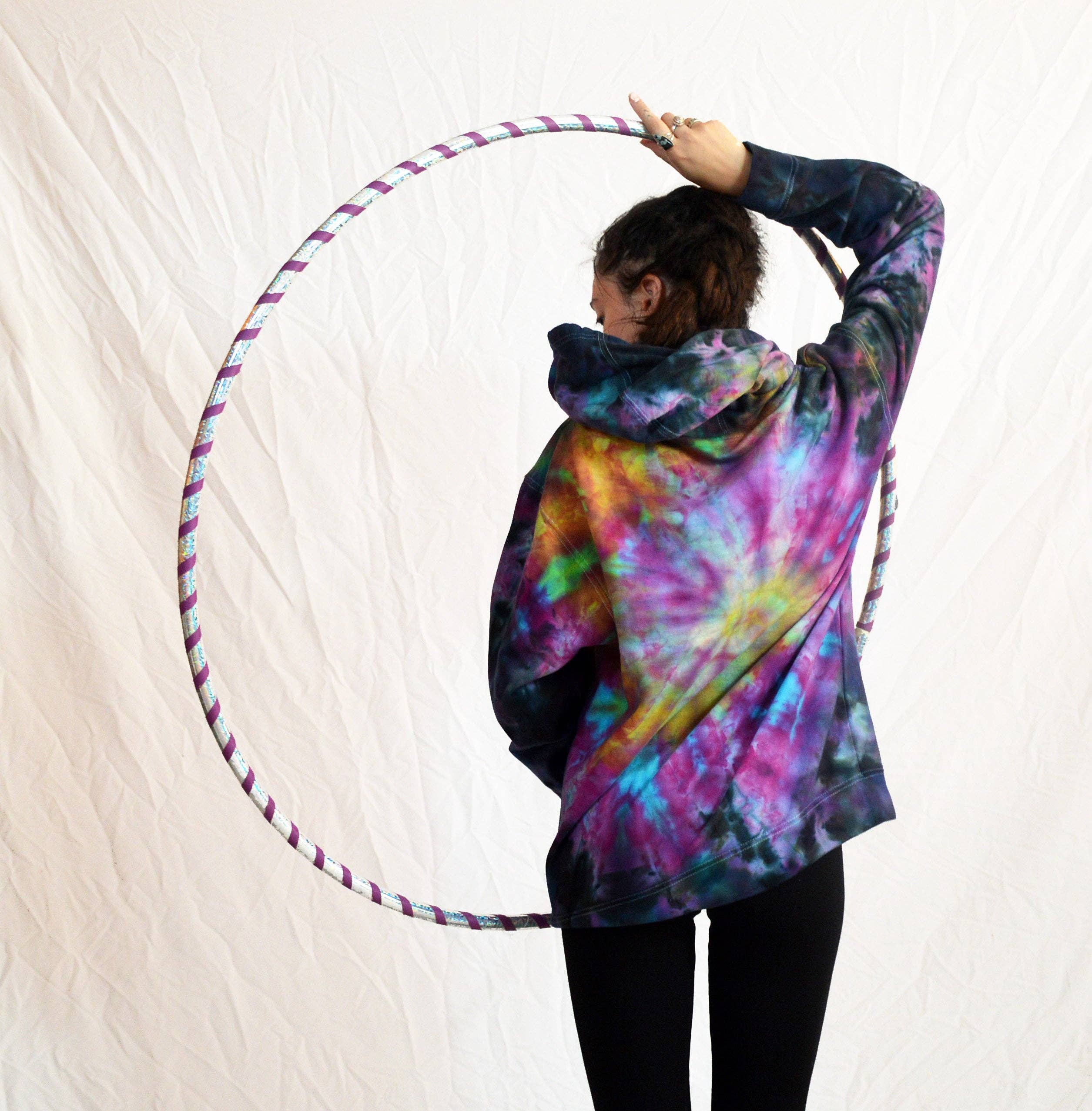 Soul Shine Maine – wholesale Hoodie - Dam – Favorit Sweatshirt | Ultraviolett granit virvel1