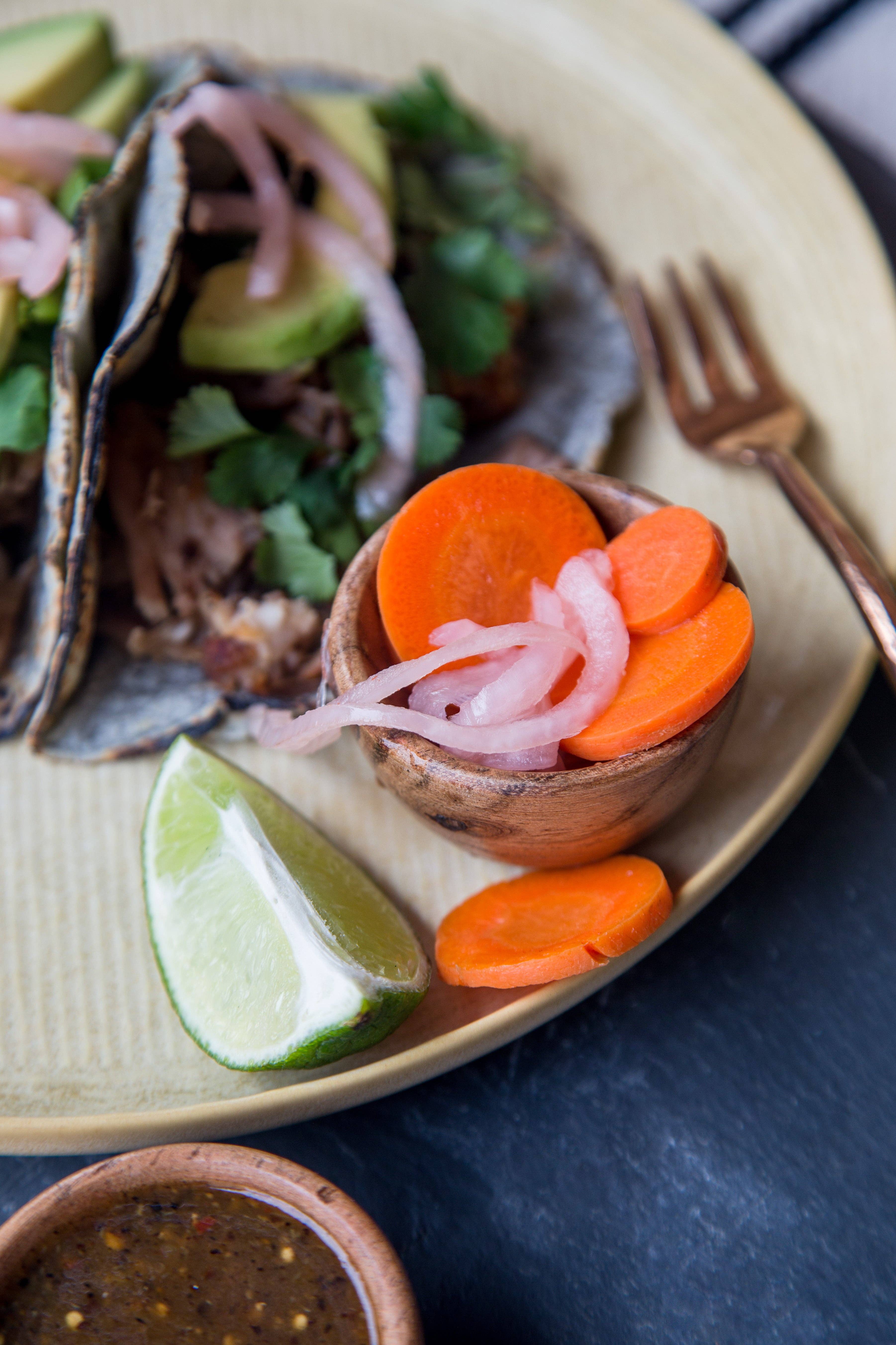 The People's Provisions - Wholesale Pickled Vegetables - Pickled Carrot & Onion 16oz4