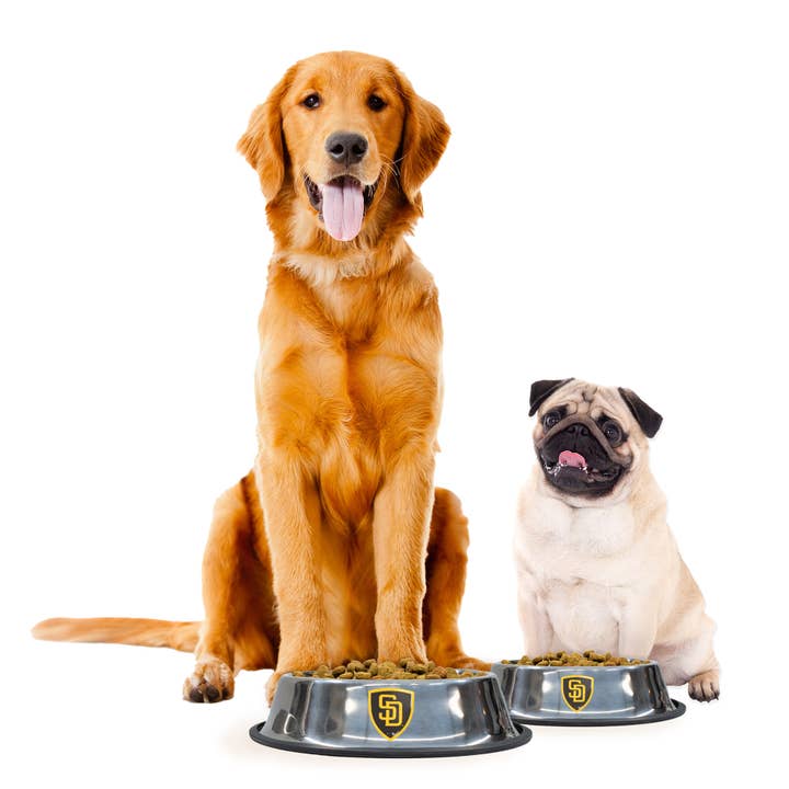 Little Earth Productions - Wholesale Pet Bowl - Cat/Dog - MLB San Diego Padres Everyday Pet Bowl