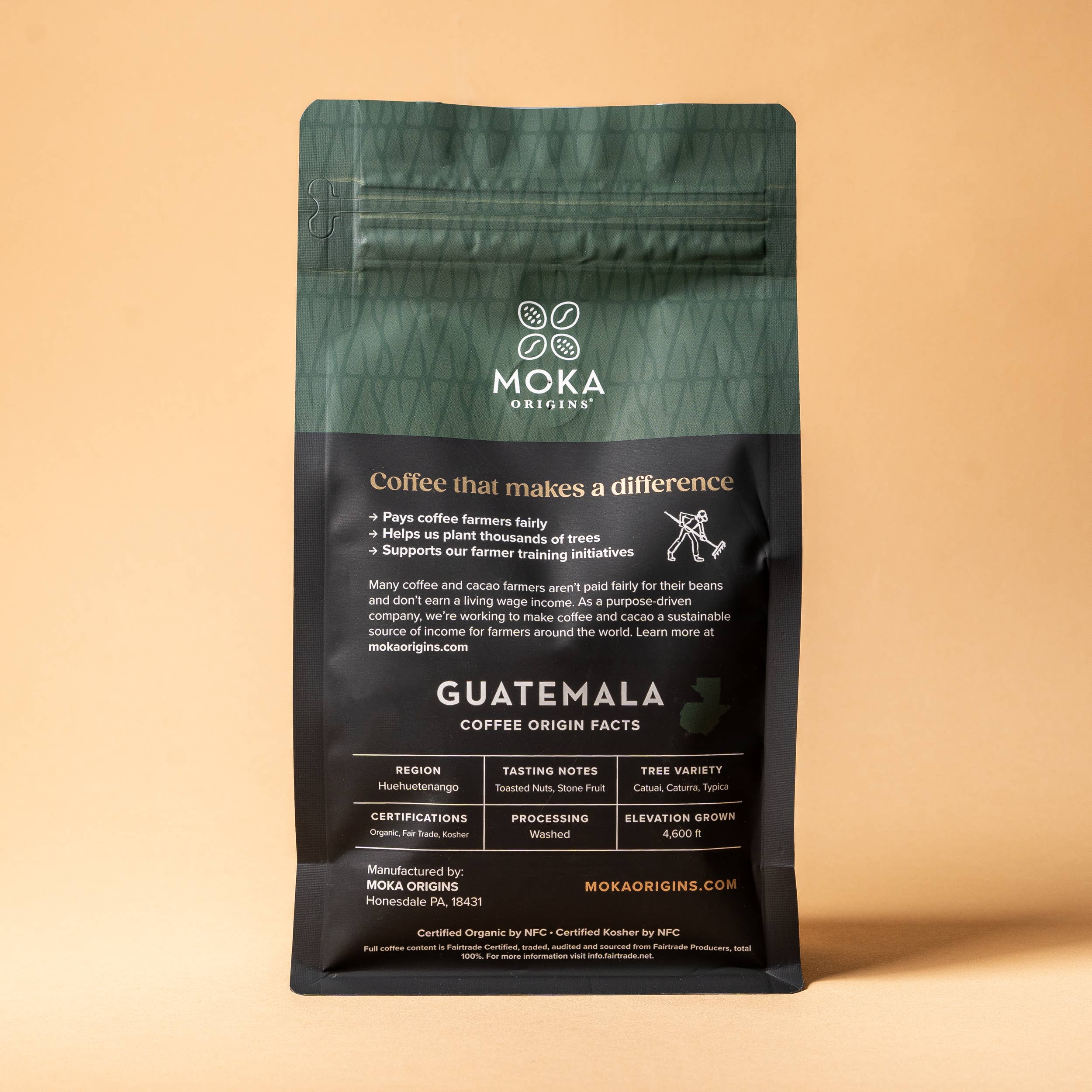 Moka Origins – Engroshandel Kaffebønner – Guatemala Huehuetenango Kaffe1