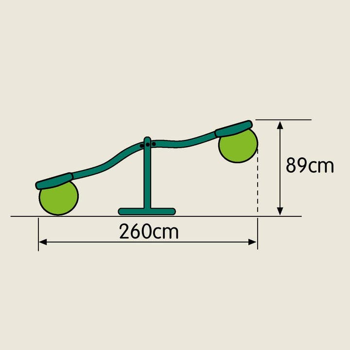 National Sporting Goods - NSG - Wholesale Sporting Game - Kids & Baby - TP Toys Spiro Hop - Spinning SeeSaw
