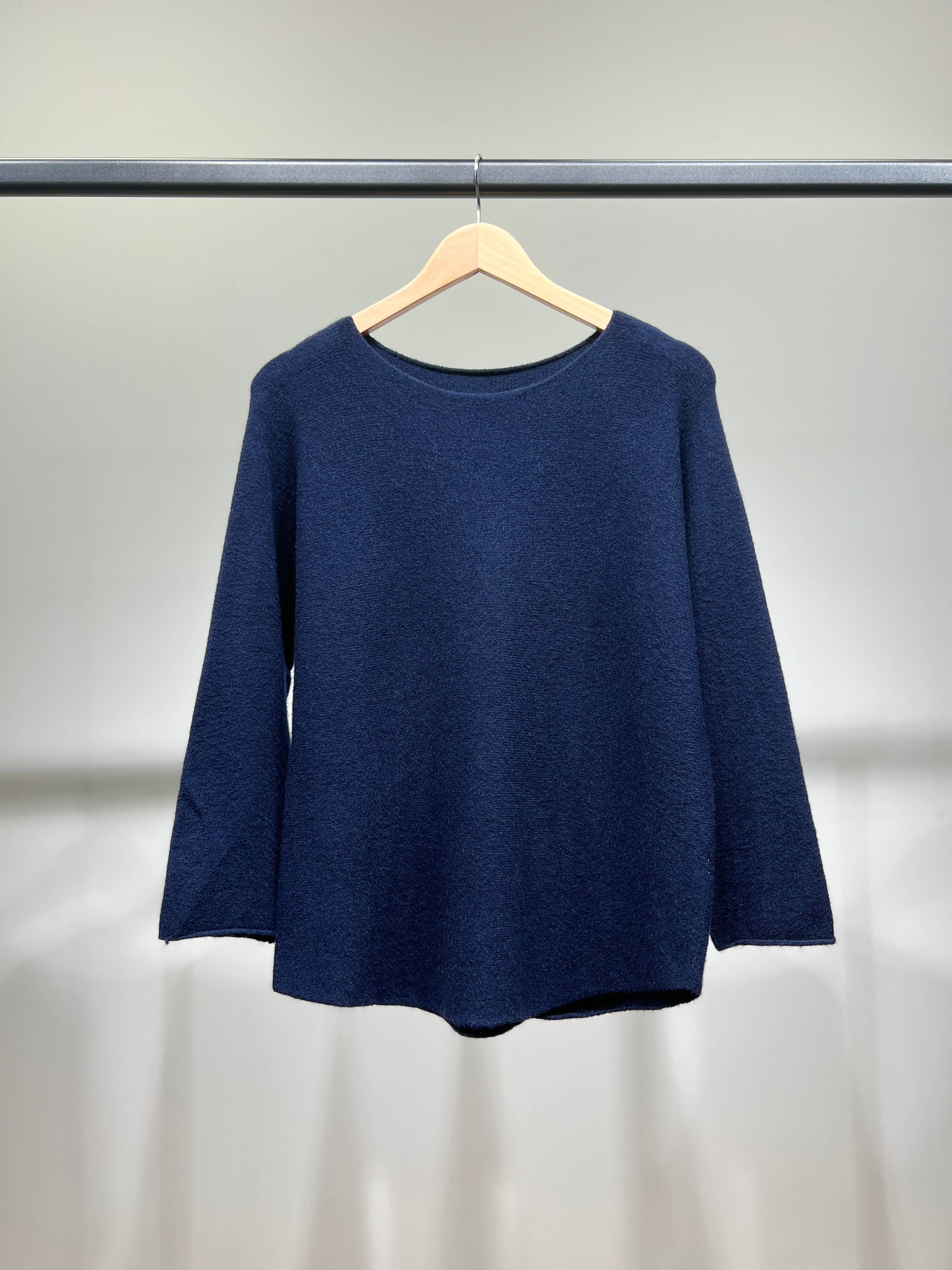 L'Emotion - Vendita all'ingrosso Maglione tricot - Donna - Maglione lavorato a maglia a maniche lunghe con scollo tondo in viscosa     5