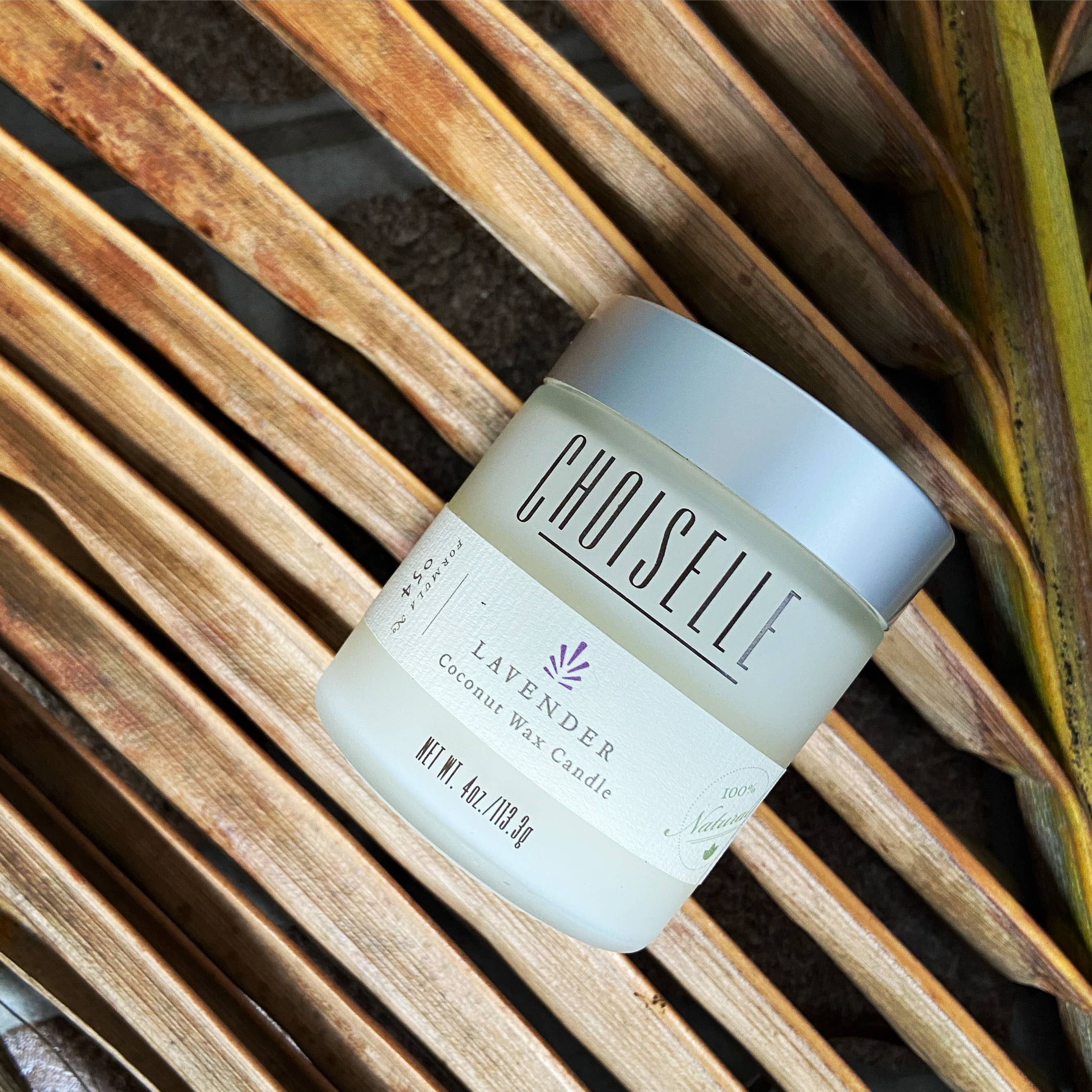 Choiselle - Wholesale Jar/Filled Candle - Coconut Wax Lavender Candle2