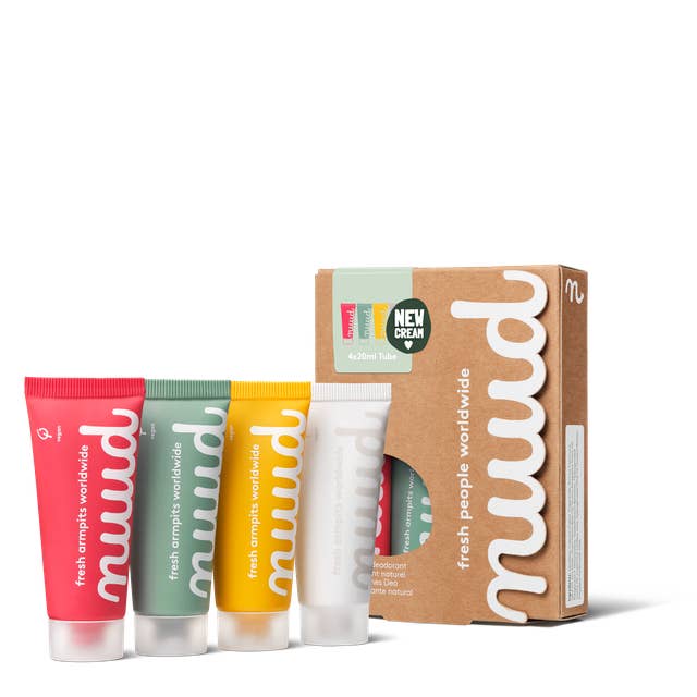 nuud.care - Vendita all'ingrosso Deodorante - Unisex - Deodorante vegano - Family Pack | New Cream