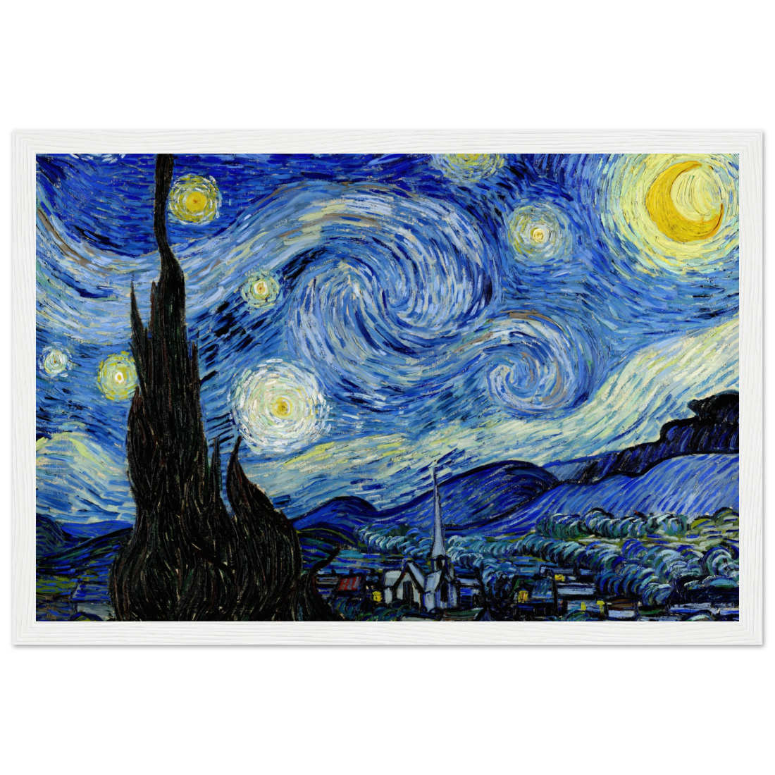 Art-O-Rama Shop - Vendita all'ingrosso Poster - Van Gogh - La notte stellata, poster dell'opera del 188914